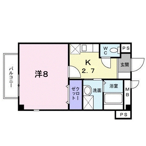 イーハトーブＳＫの物件間取画像