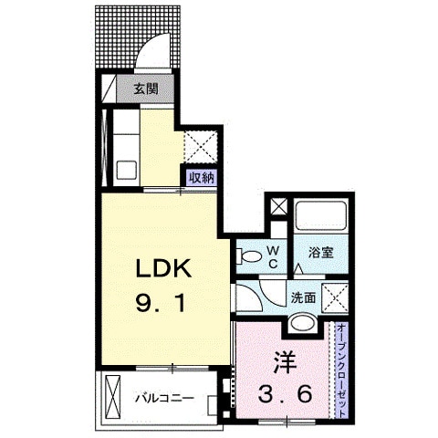 備後本庄駅 徒歩22分 1階の物件間取画像