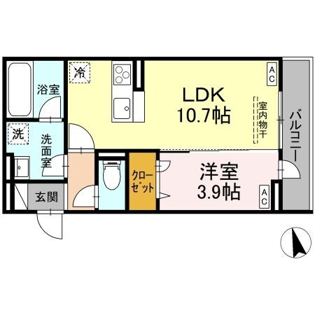 D-residence引野の物件間取画像