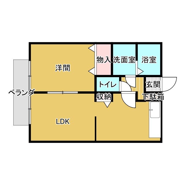 マロンリッジの物件間取画像