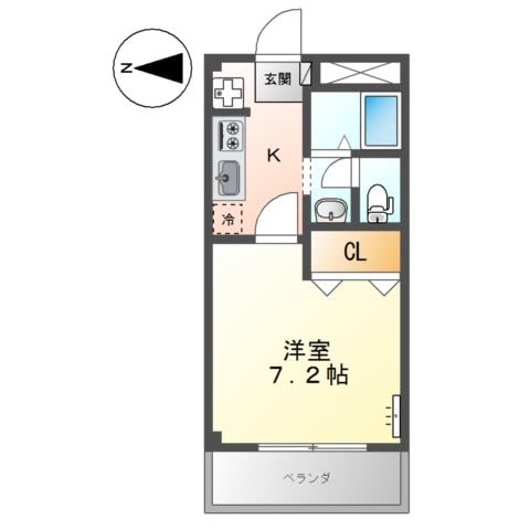 東福山駅 徒歩27分 1階の物件間取画像