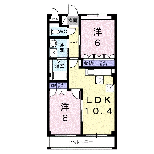 駅家駅 徒歩25分 1階の物件間取画像