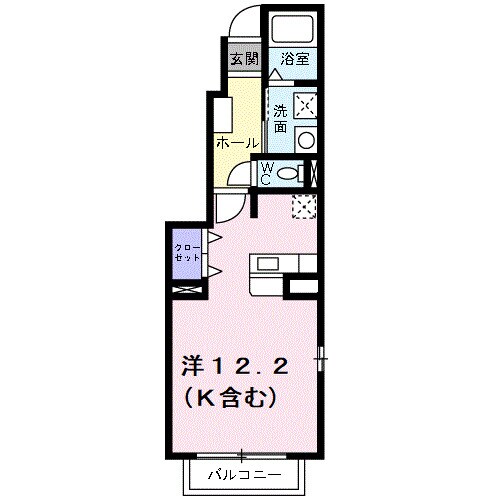 高木駅 徒歩7分 1階の物件間取画像