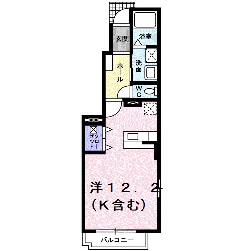 東福山駅 徒歩13分 1階の物件間取画像