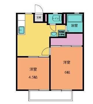 福山駅 徒歩33分 2階の物件間取画像