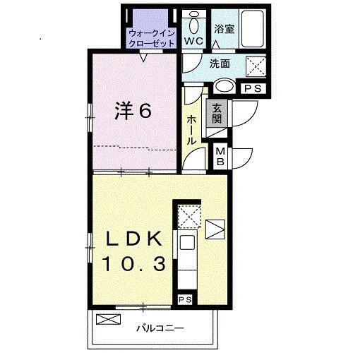 福山駅 バス21分  三の川下車：停歩5分 1階の物件間取画像