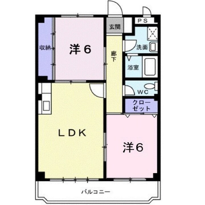 東福山駅 徒歩1分 1階の物件間取画像