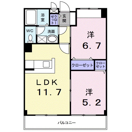 ボナールの物件間取画像