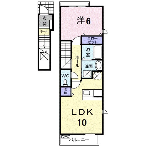 フォーゲルＡの物件間取画像