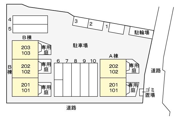 鹿児島駅 バス20分  中別府入口下車：停歩5分 1階の物件内観写真