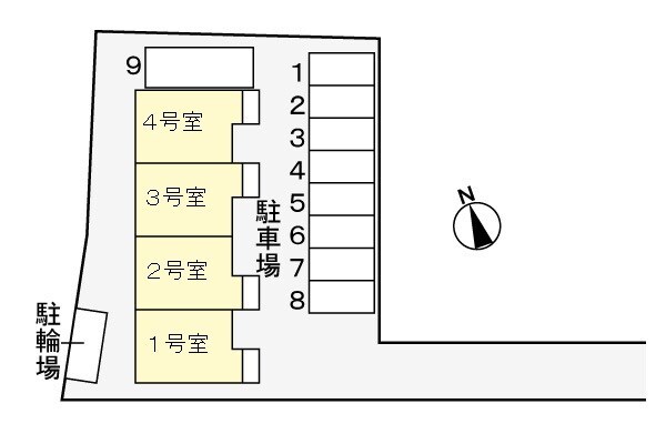 鹿児島駅 バス15分  吉野幼稚園前下車：停歩8分 1階の物件内観写真