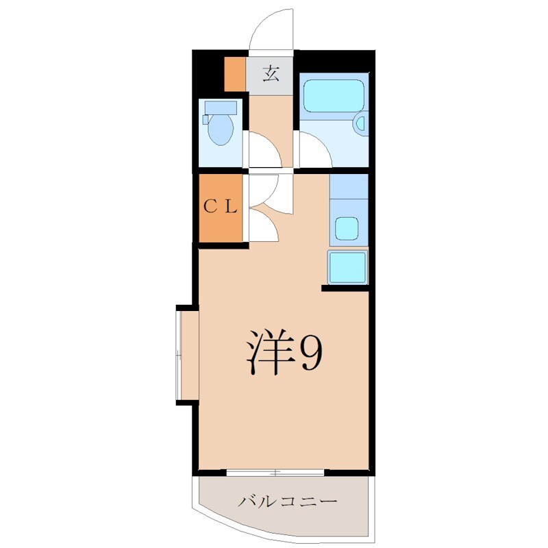 新屋敷駅 徒歩10分 2階の物件間取画像