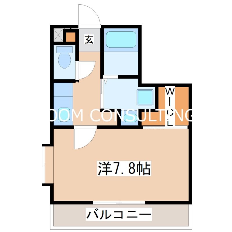 鴨池駅 徒歩3分 5階の物件間取画像