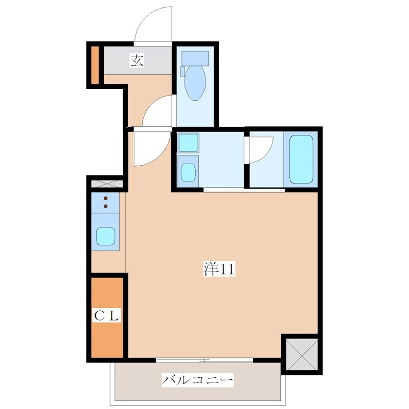 新屋敷駅 徒歩14分 4階の物件間取画像