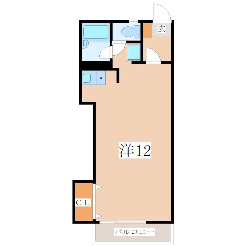 アンシャンテ・パリIIの物件間取画像