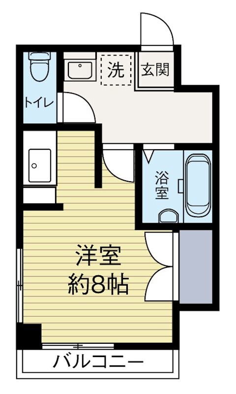 ロイヤルシティ新上橋の物件間取画像