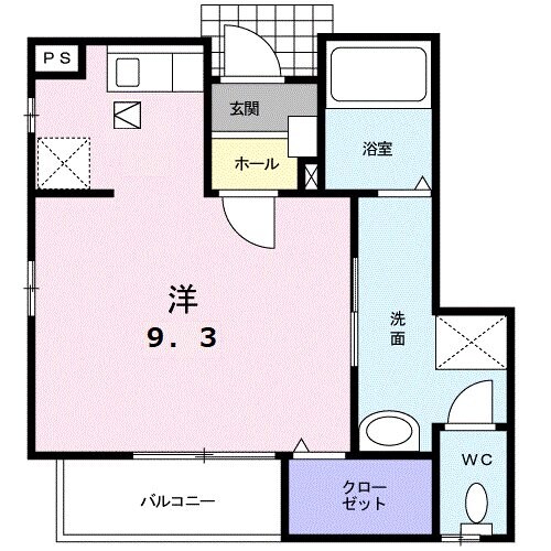レジデンス中山の物件間取画像