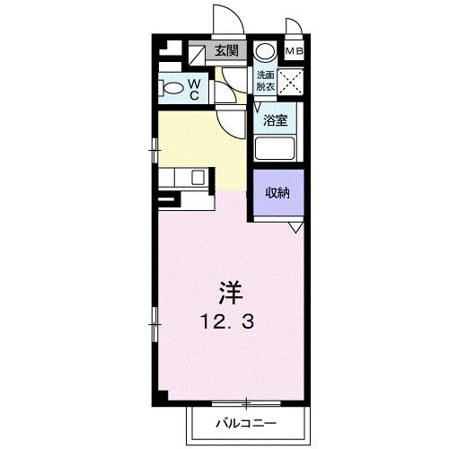 ＮＫ坂之上の物件間取画像