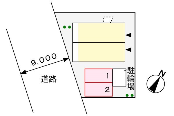 宇宿駅 徒歩7分 2階の物件内観写真