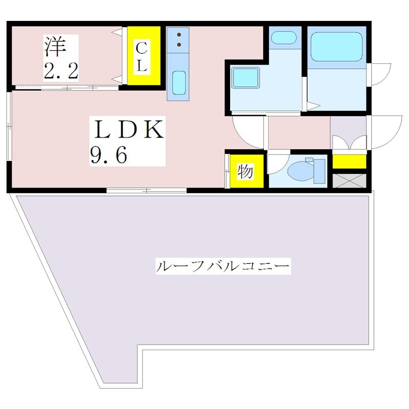 谷山駅 徒歩12分 5階の物件間取画像