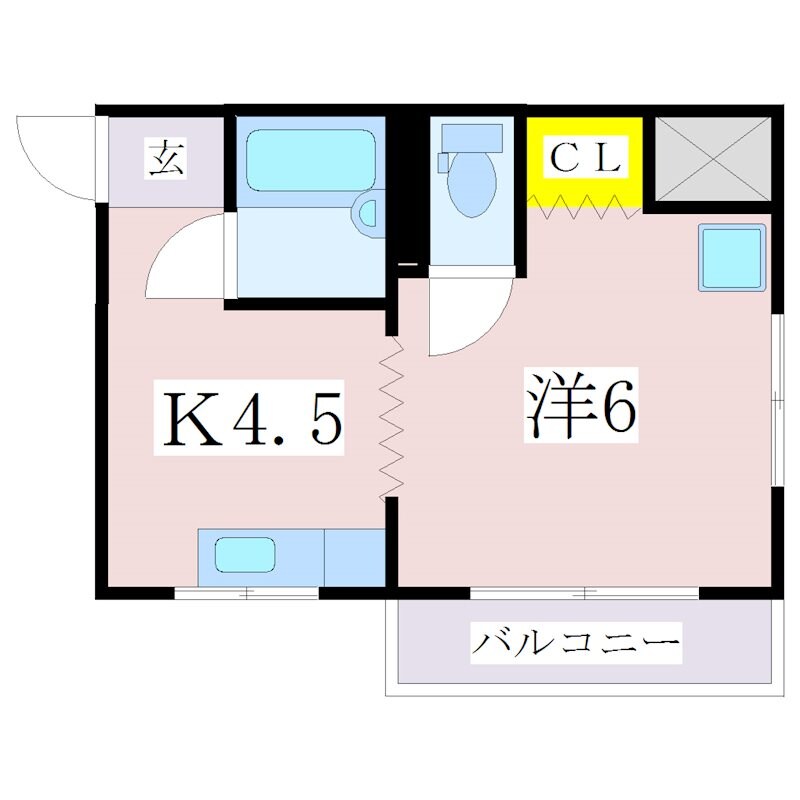 物件間取画像