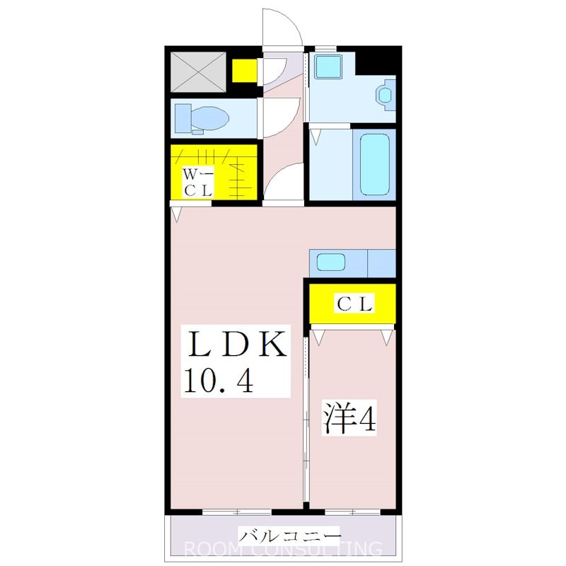 新屋敷駅 徒歩13分 2階の物件間取画像