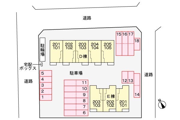 花瀬下 徒歩14分 2階の物件内観写真