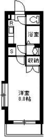 騎射場駅 徒歩6分 2階の物件間取画像