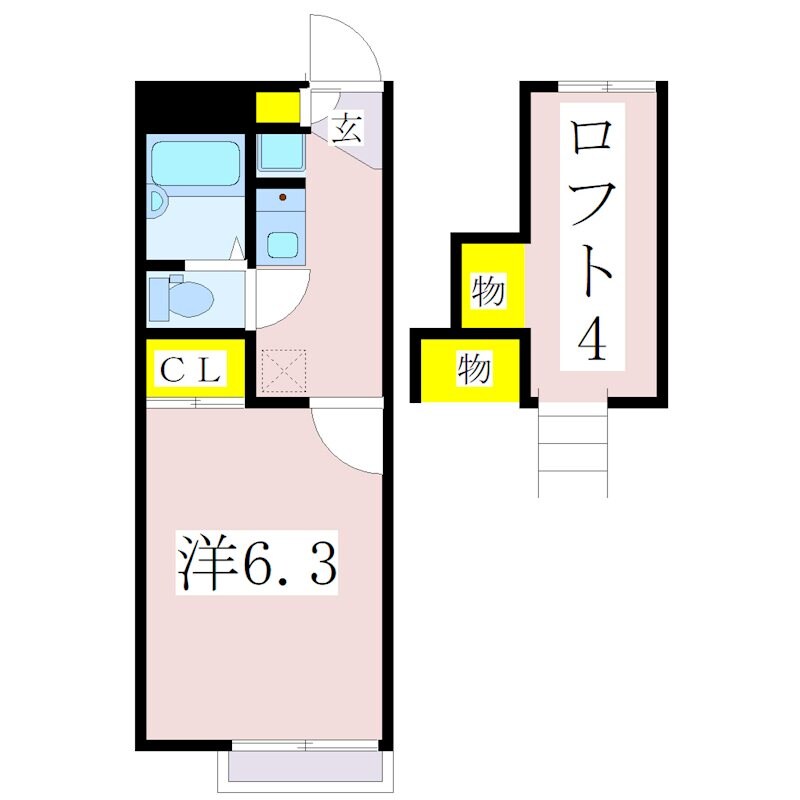 REEGO桜ケ丘の物件間取画像