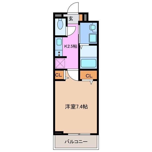 アルピチェーレの物件間取画像