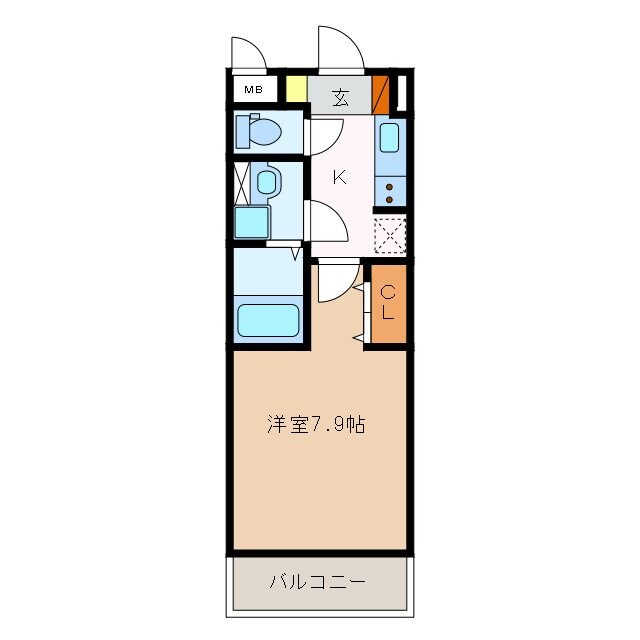 シャルマンの物件間取画像