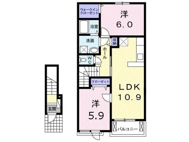 レザンの物件間取画像