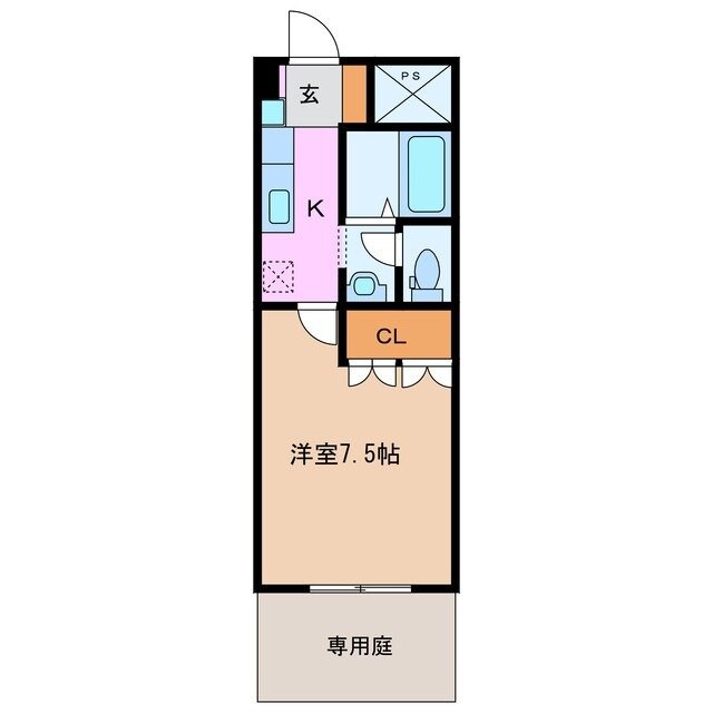 フォレストヒルズの物件間取画像