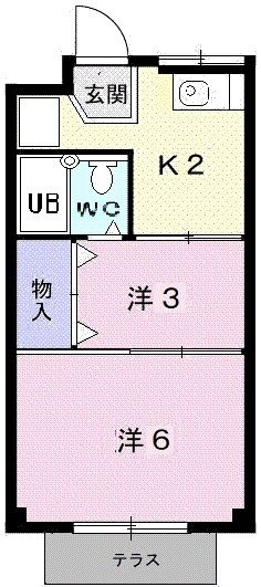 クリスタルの物件間取画像