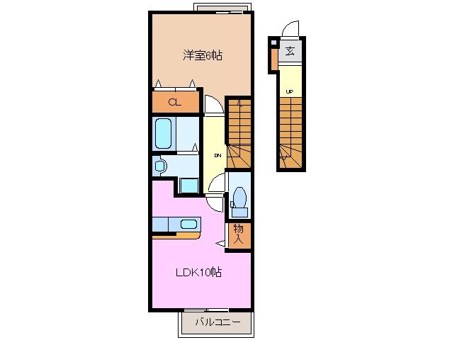 ポライトリー　Ⅱの物件間取画像