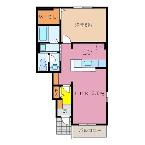 ベルベル　Ⅱの物件間取画像