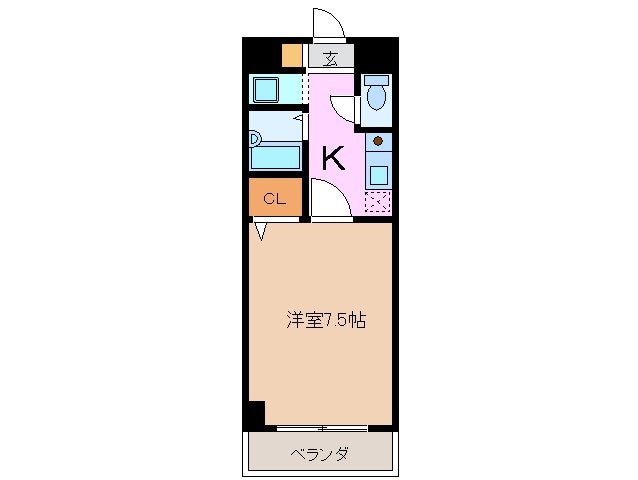 ＳＨＩＮＯＮＯＭＥハイツの物件間取画像