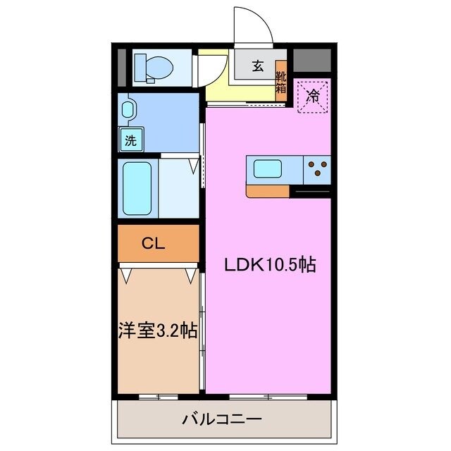 ライフコート久居野村Ⅱの物件間取画像