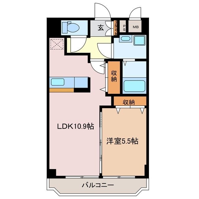 メゾン・ド・ルミエールの物件間取画像