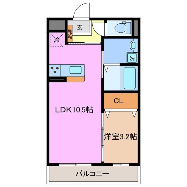 ライフコート久居野村Ⅱの物件間取画像