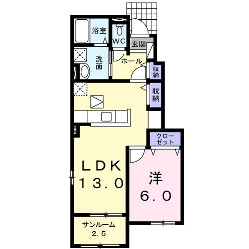 Ｙ　ＰＬＡＣＥ　Ⅰの物件間取画像