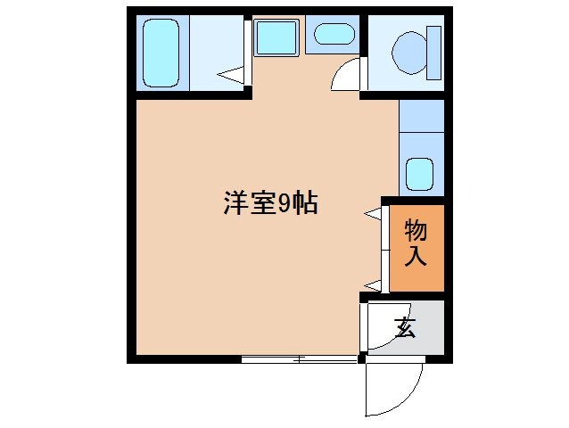 プチモールエイワの物件間取画像