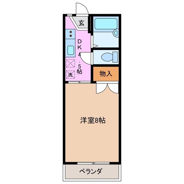 スリーベルの物件間取画像