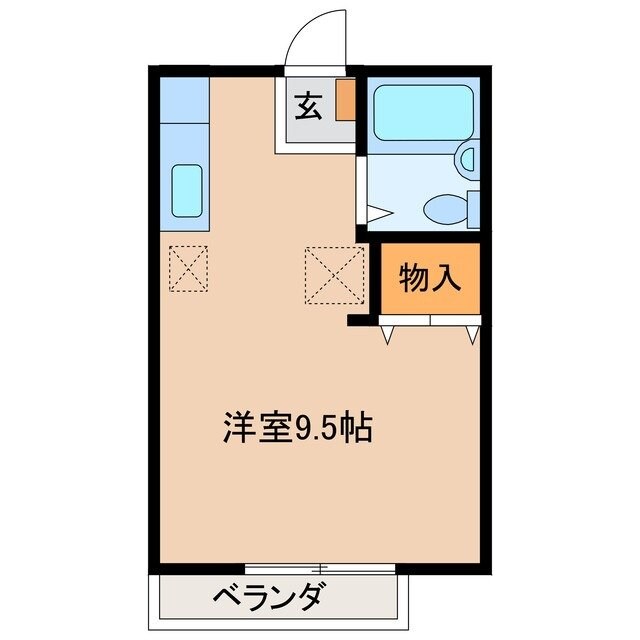 物件間取画像