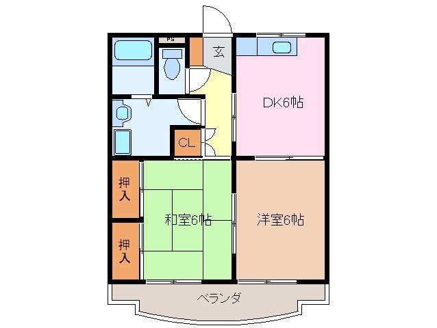 ファイブアイランドⅡの物件間取画像