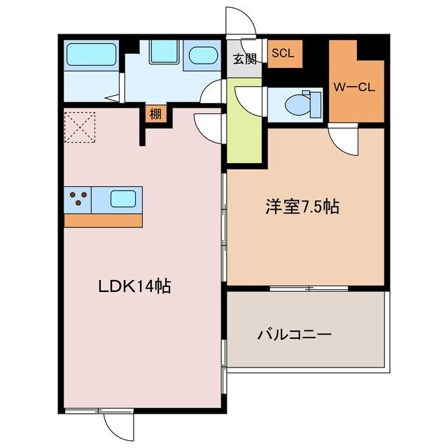 ＣＡＳＡ＋α　外宮の物件間取画像