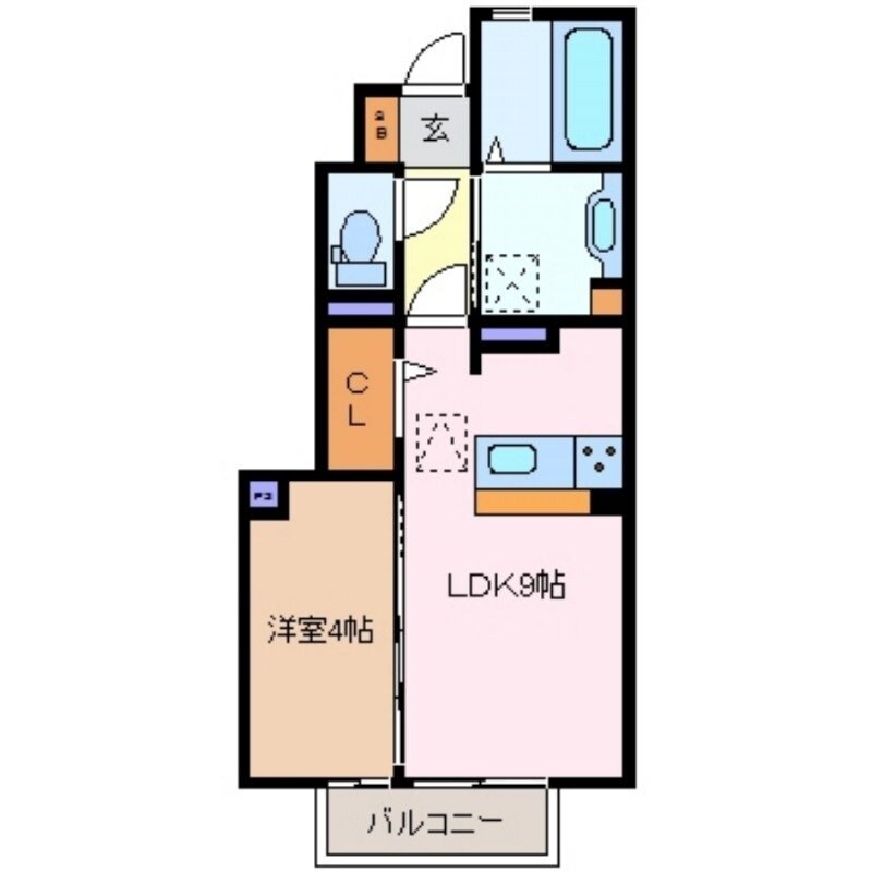 フェリチターレの物件間取画像
