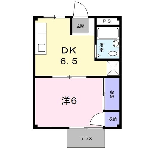 シティハイツ前田の物件間取画像