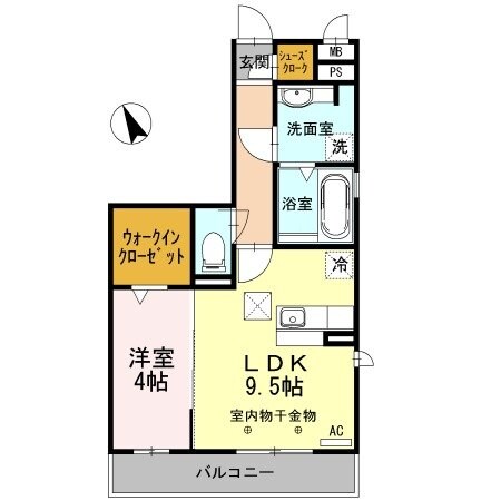 ティーツリーの物件間取画像