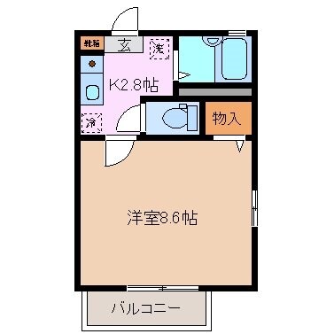 物件間取画像
